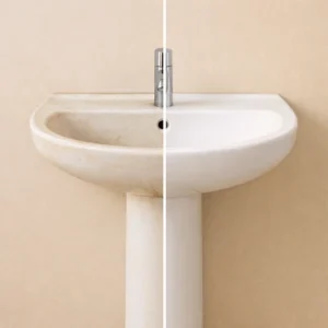 Additional washbasin cleaning