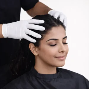 Ayurvedic strengthening hair spa