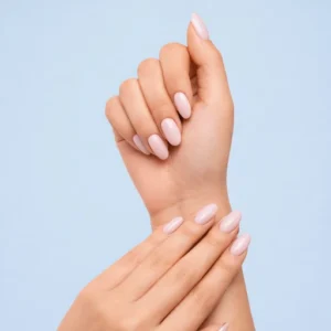 Ice cream delight manicure