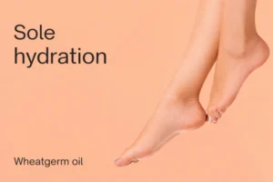 Rejuvenating crystal spa pedicure with heel peel