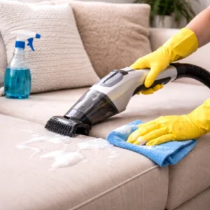 Sofa deep cleaning
