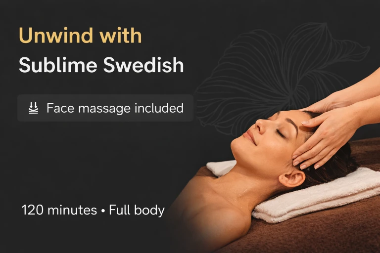 Sublime swedish with face massage