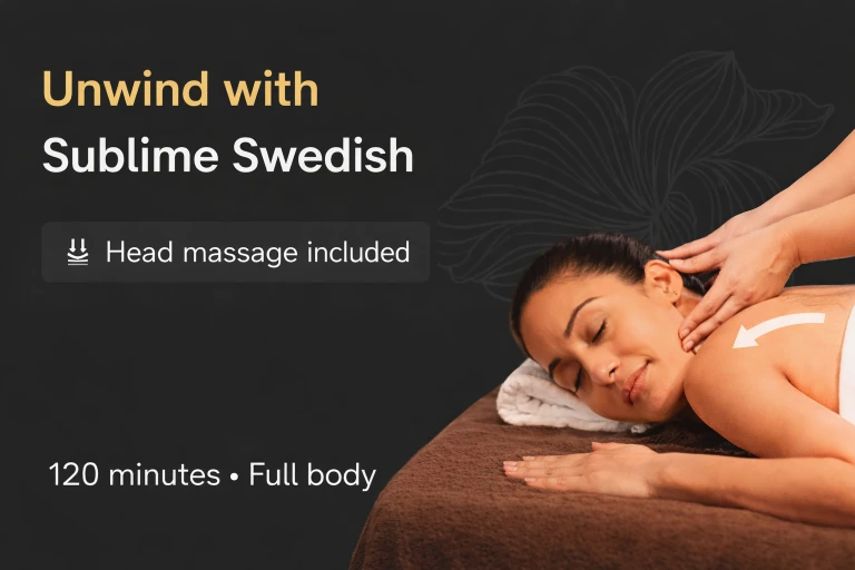 Sublime swedish with head massage