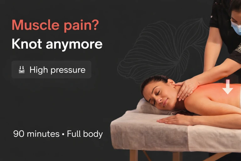Warm deep tissue healing therapy