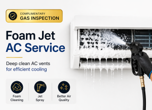 Foam Jet Cleaning for 1 AC